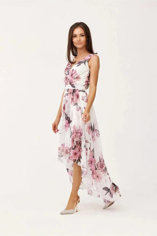 Roco Fashion maxi dress is made of light and delicate chiffon, which will be very comfortable to wear