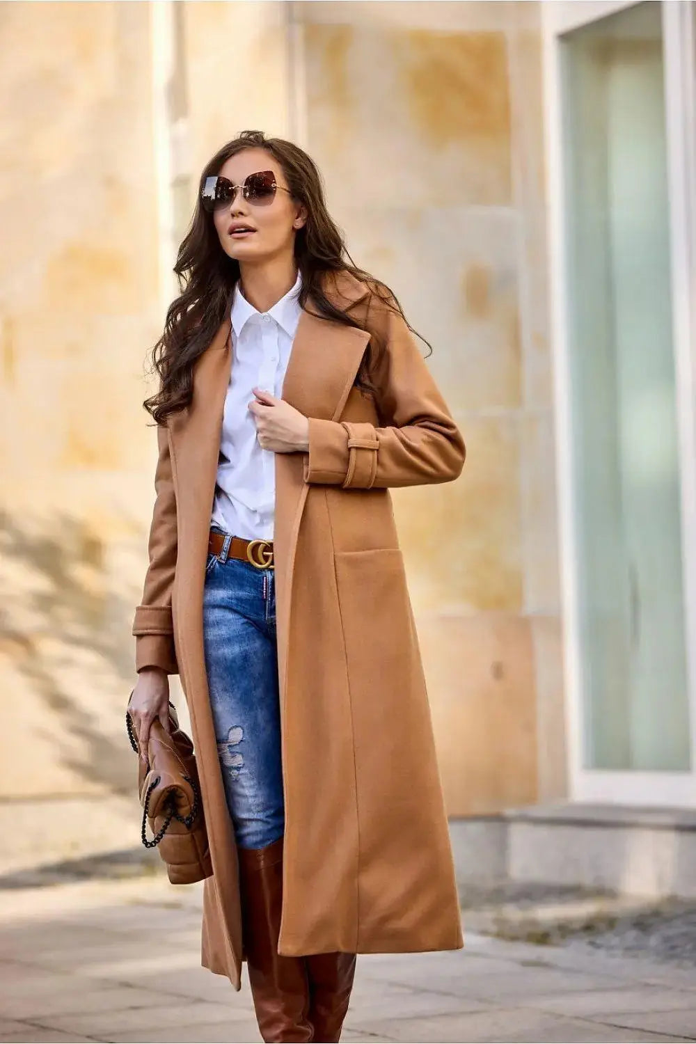 Roco Fashion slip with front pocket coat