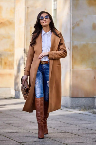 Roco Fashion slip with front pocket coat