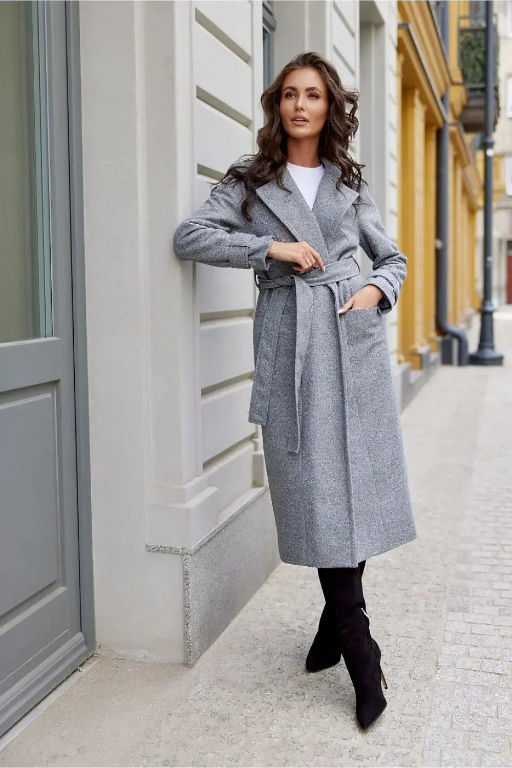 Roco Fashion slip with front pocket coat