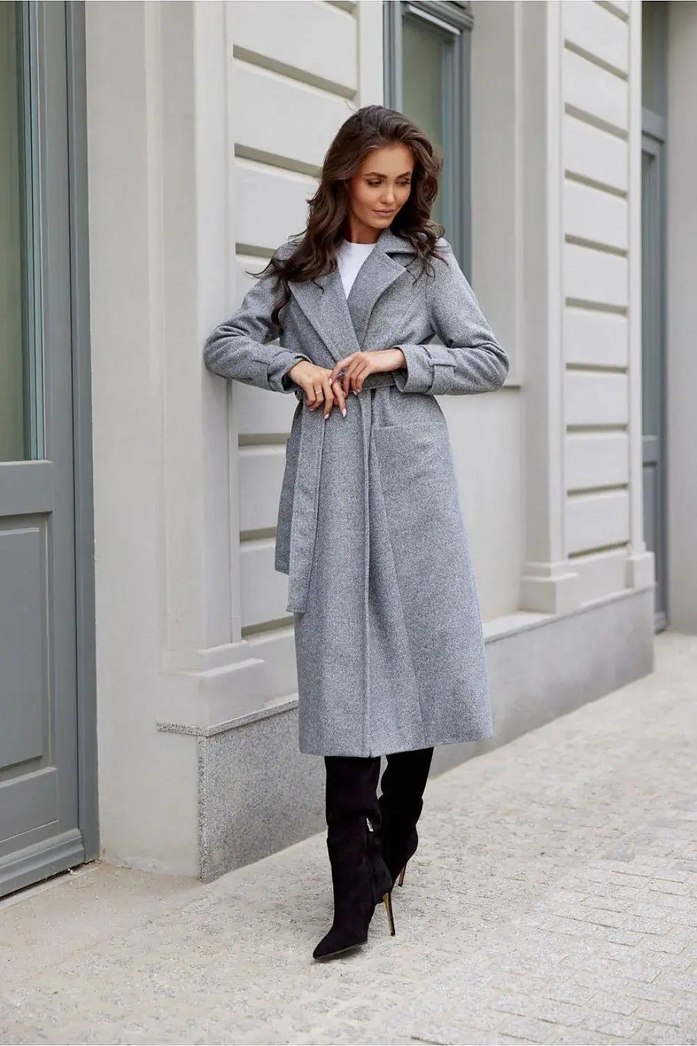 Roco Fashion slip with front pocket coat