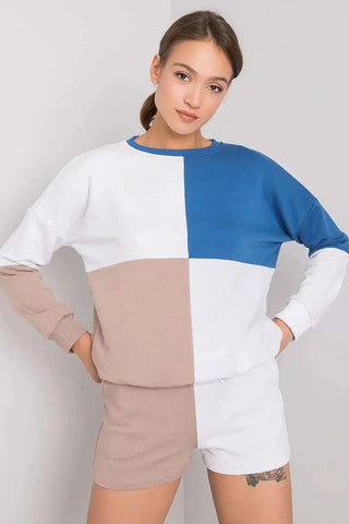 Rue Paris Casual Blouse and Shorts Set