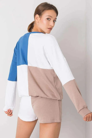 Rue Paris Casual Blouse and Shorts Set