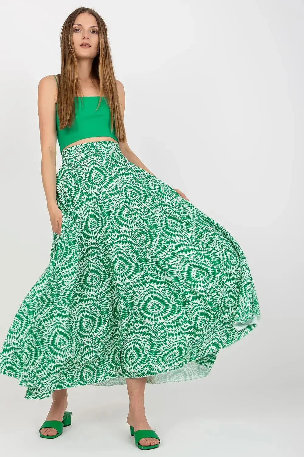 Rue Paris fastened long skirt