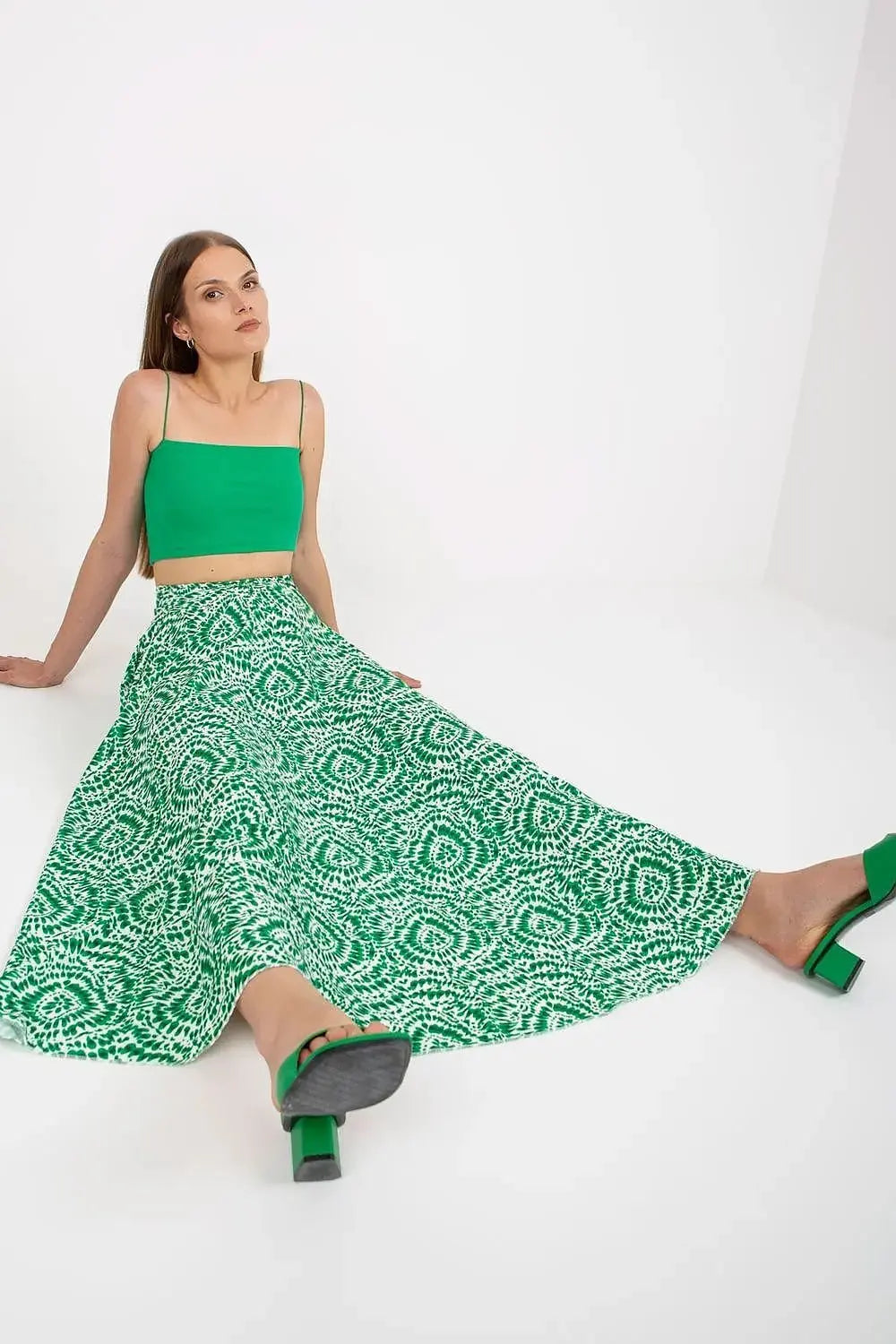 Rue Paris fastened long skirt