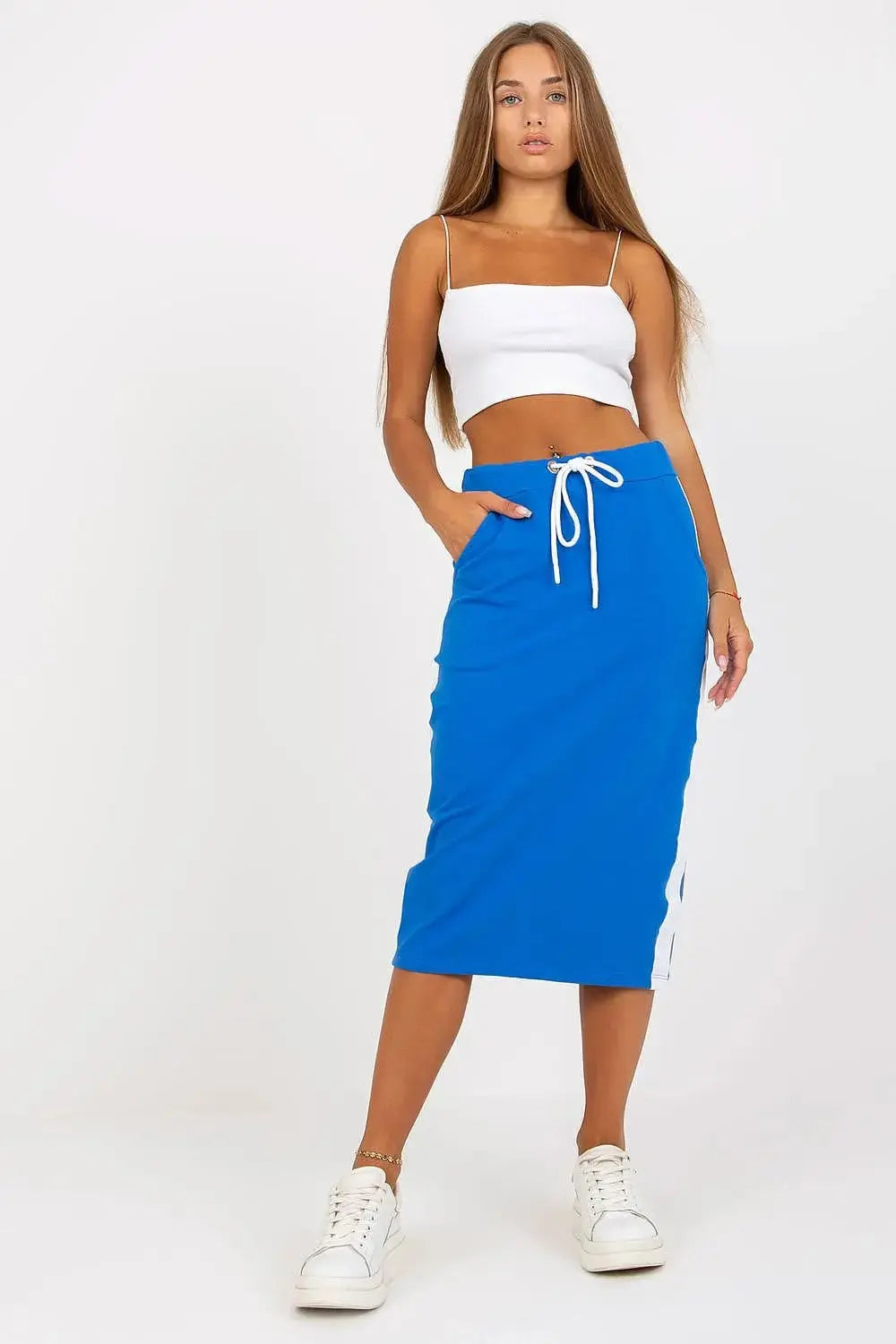 Rue Paris high-quality pencil cut skirt