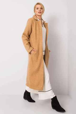 Rue Paris long sleeves, fastened womens coat