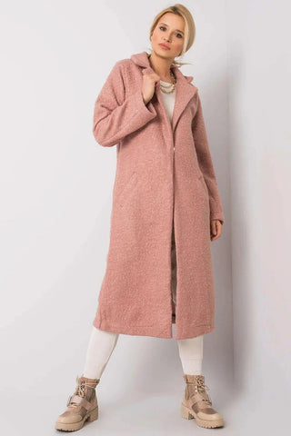 Rue Paris long sleeves, fastened womens coat