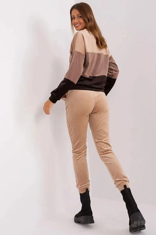 Rue Paris velour sweatshirt and pants
