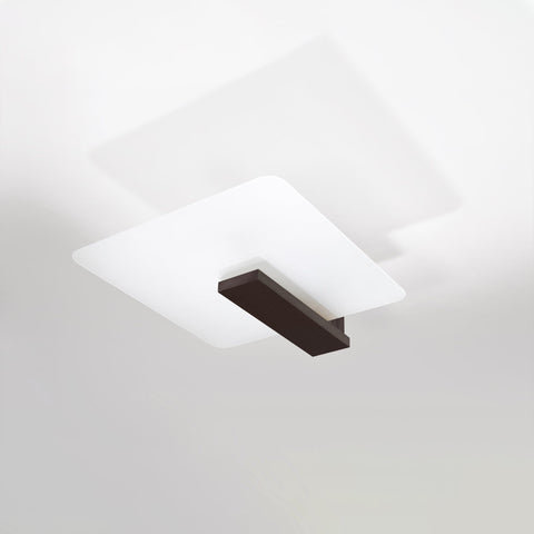 Ceiling lamp wood, glass Lappo Scandinavian Design E27