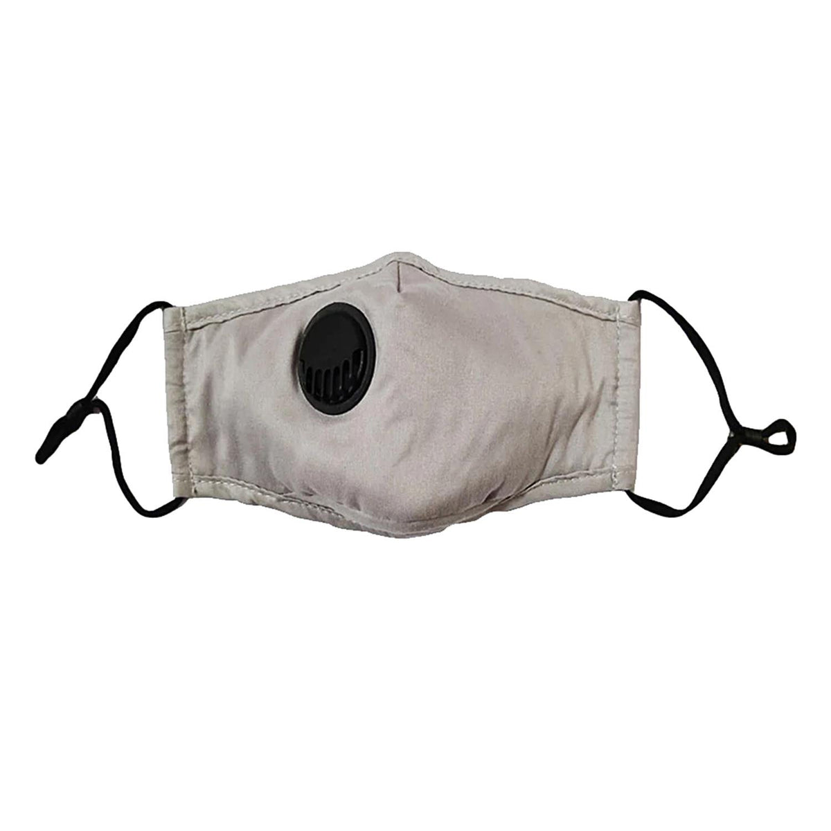 Aquarius Face Mask with Valve And 2 Filters - Grey
