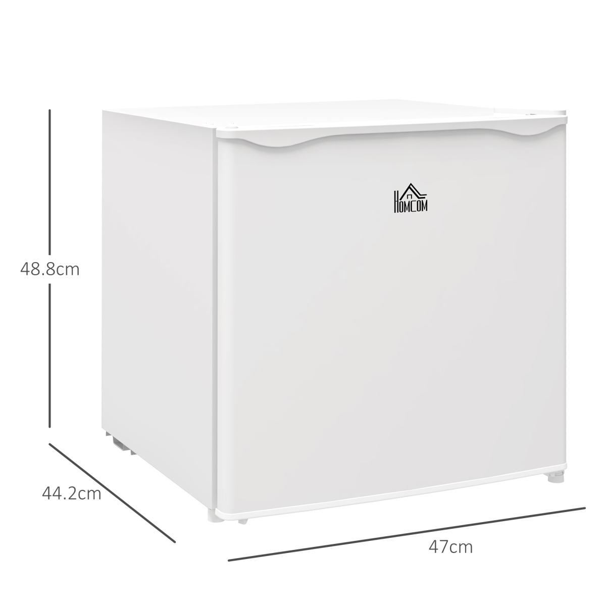 HOMCOM 35L Tabletop Freezer with Adjustable Temperature Wire Shelf
