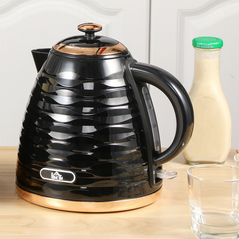HOMCOM Electric Kettle, Fast Boil, 1.7L, 3kW, Swivel