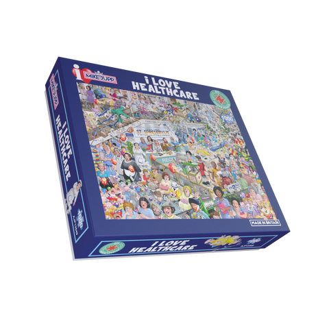 Mike Jupp 'I Love Healthcare 1000 Piece Jigsaw Puzzle