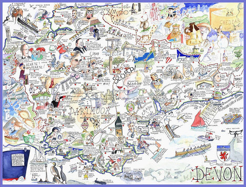Devon - Tim Bulmer 1000 piece Jigsaw