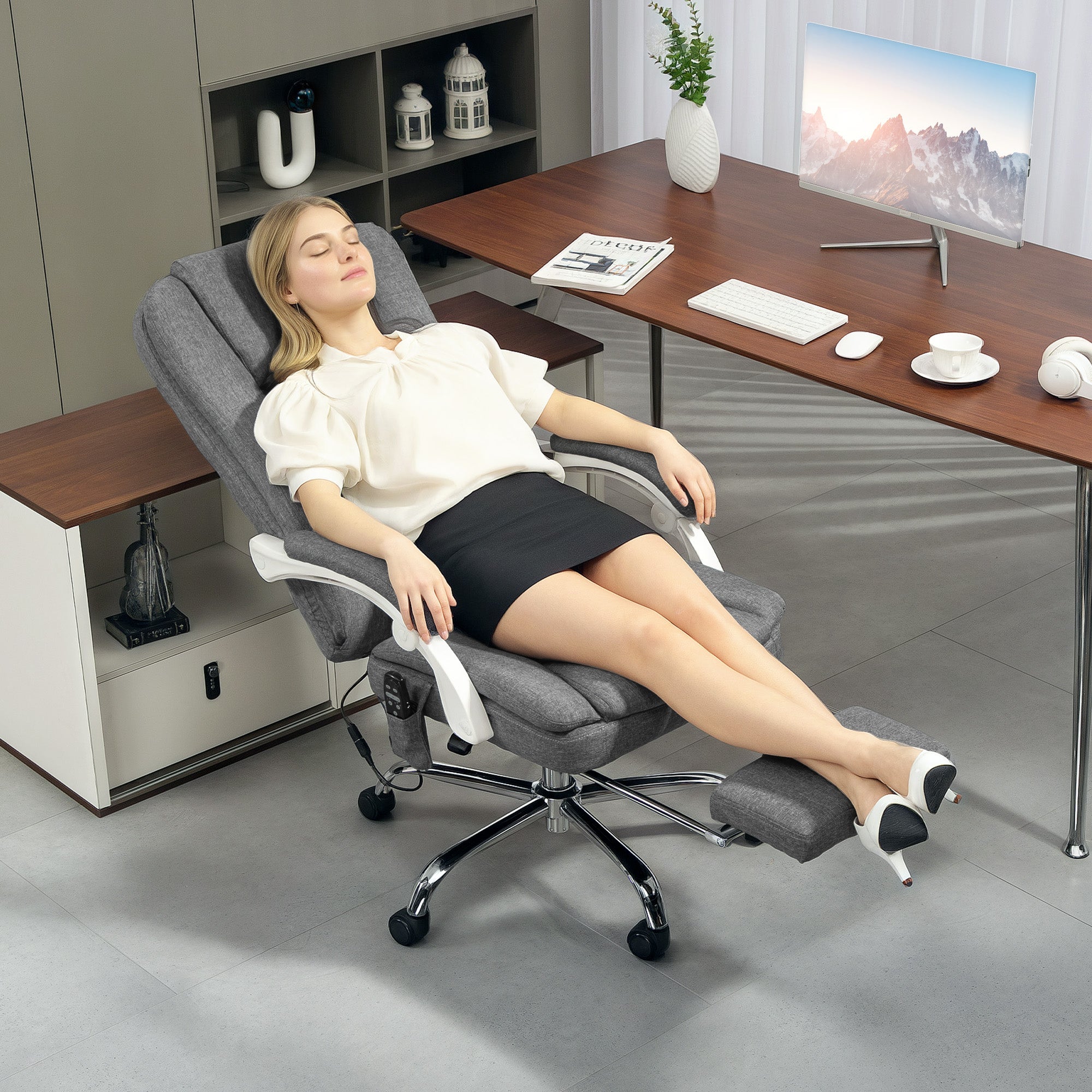 Comfort Massage Chair with Heat Function - Ultimate Relaxation