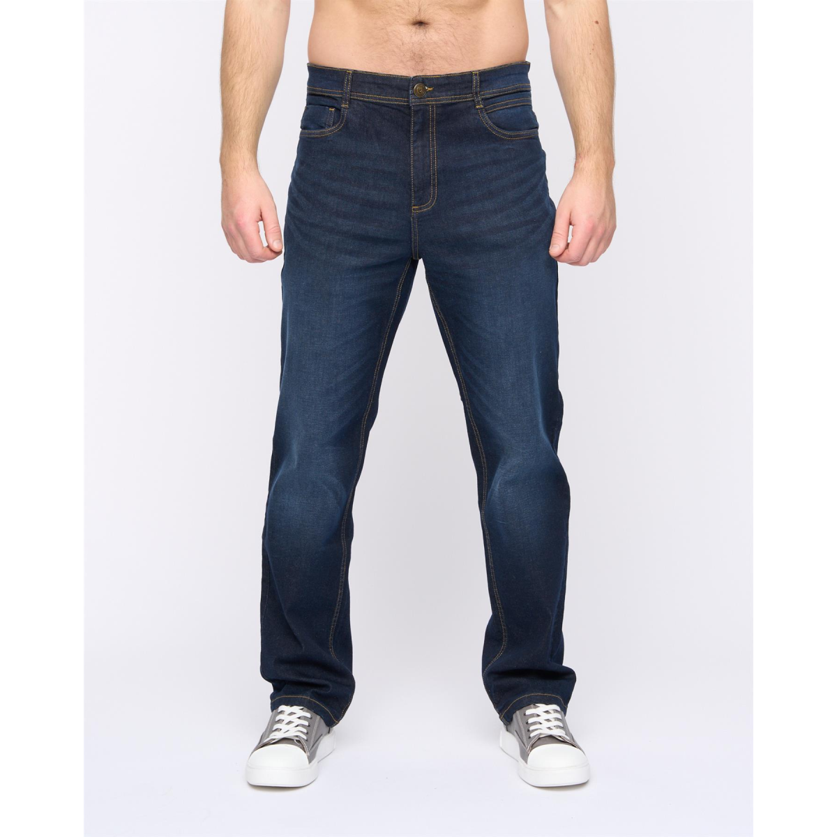 Rushawn Relaxed Fit Jeans Dark Wash