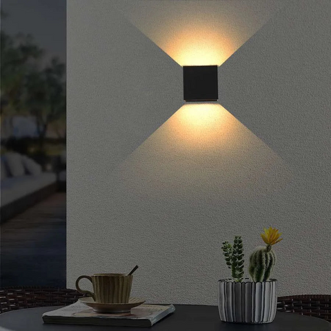 LED Outdoor Garden Wall Light with Sensor 10W | IP54~4495
