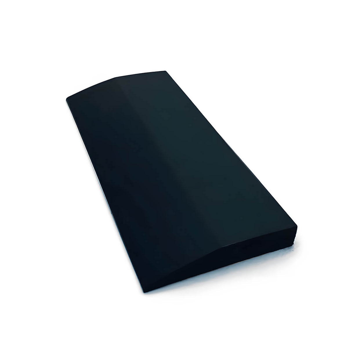 Floor Ramp Trim PVC | Genesis RDIM Flexible Smooth Ramp Edge for Soft Flooring - Black/Grey