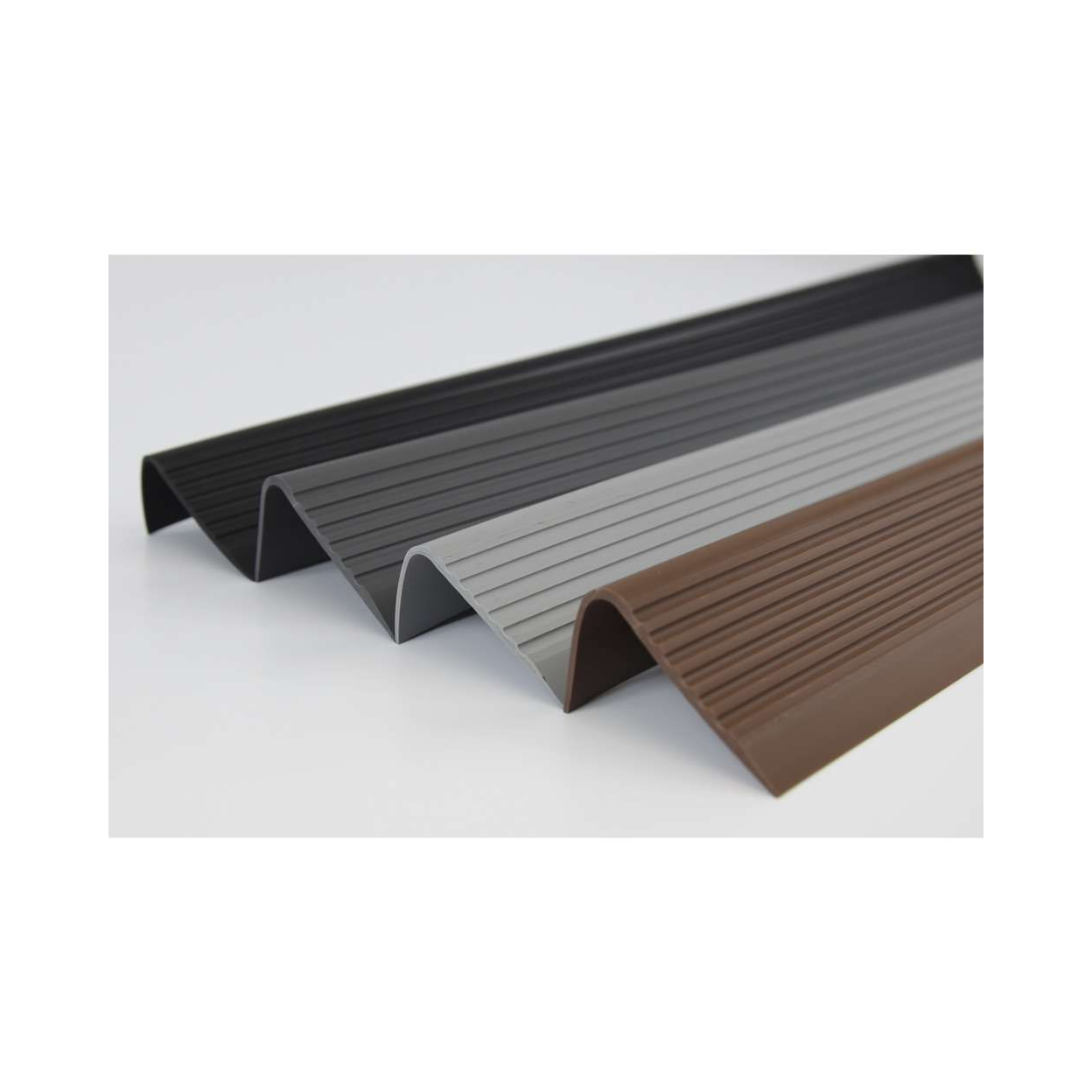 Anti Slip Stair Nosing PVC Flexible 70x40mm 730-RGPD