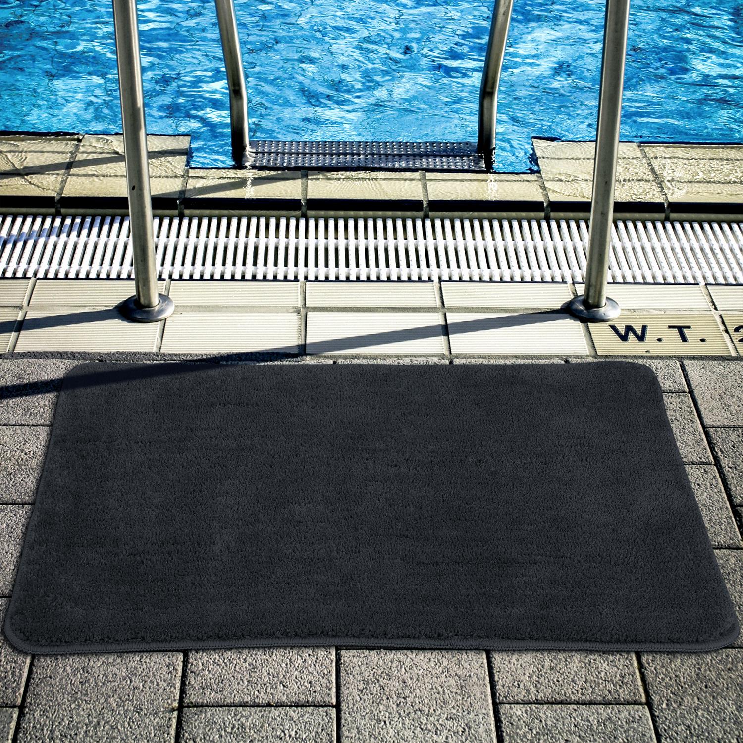 VINSANI BATH MAT 60X90cm D.GREY 1010166