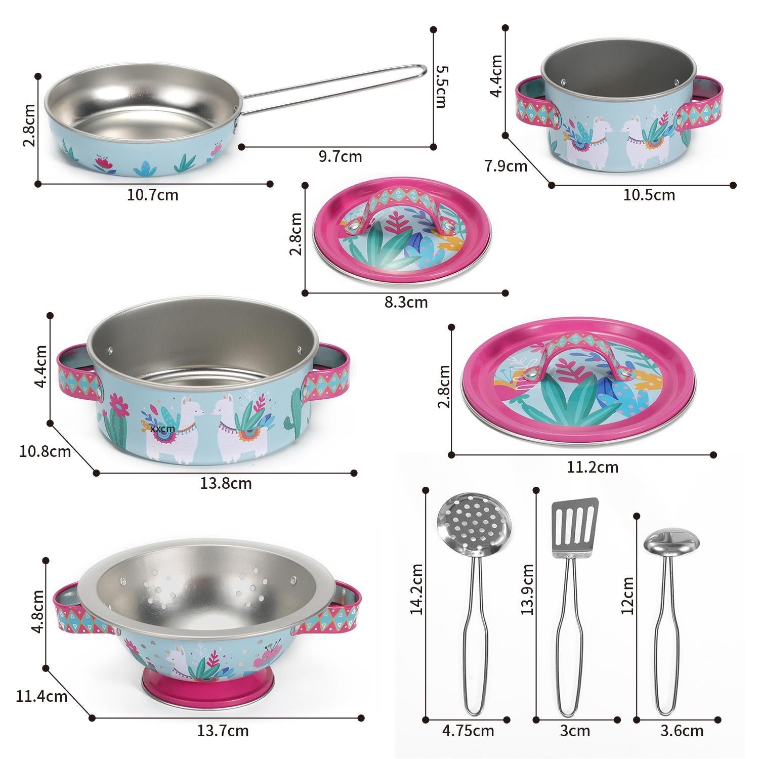 SOKA KITCHENWARE SET - LLAMA 0000349