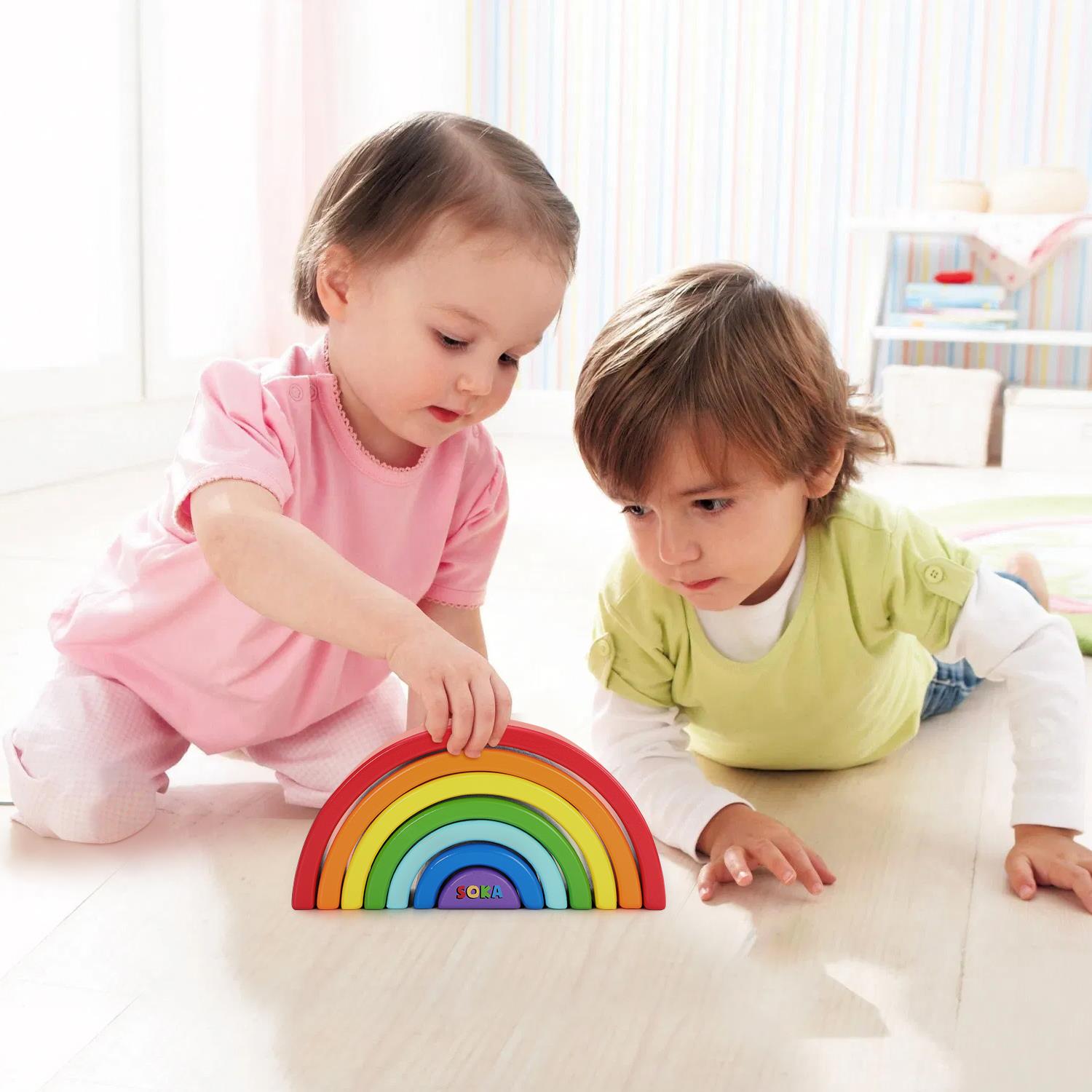 SOKA Rainbow Stacker 7pcs 0000277