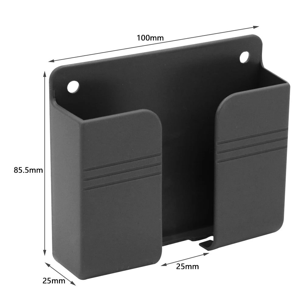 Multifunctional Wall Mounted Storage Box for Remote Control & Phones