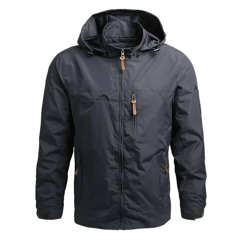Waterproof Tactical Windbreaker Jacket – Lightweight Hooded Outdoor Gear (S-5XL)
