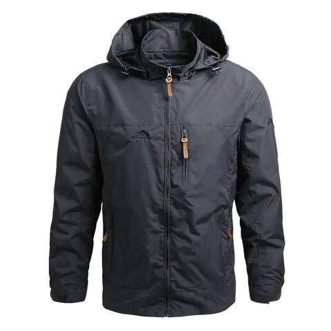 Waterproof Tactical Windbreaker Jacket – Lightweight Hooded Outdoor Gear (S-5XL)
