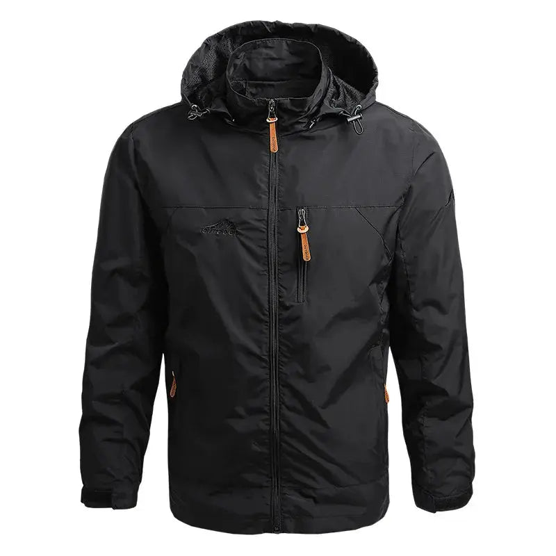 Waterproof Tactical Windbreaker Jacket – Lightweight Hooded Outdoor Gear (S-5XL)
