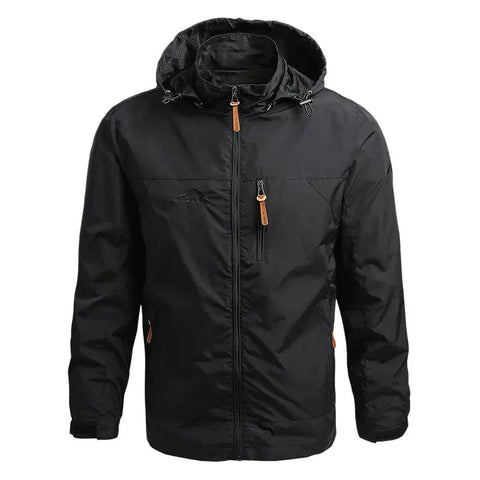 Waterproof Tactical Windbreaker Jacket – Lightweight Hooded Outdoor Gear (S-5XL)