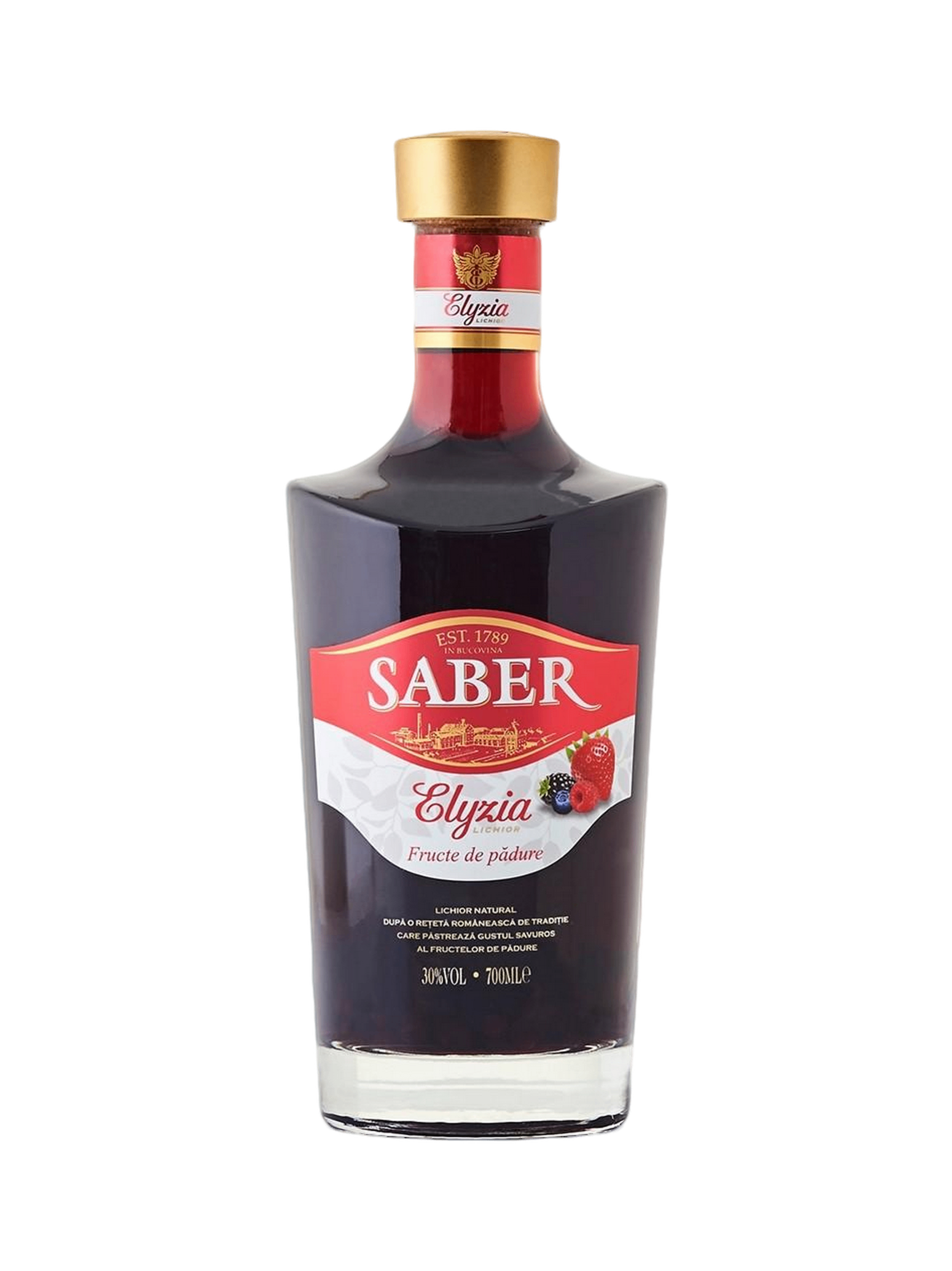 Saber Elyzia Forest Fruits Premium Liqueur in a gift box 700ml