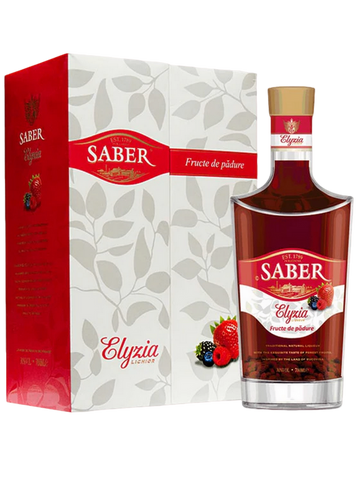 Saber Elyzia Forest Fruits Premium Liqueur in a gift box 700ml