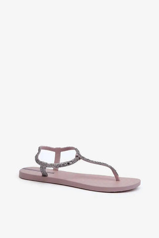 Ipanema Women’s Sandals – Eco-Friendly Glitter Design with Buckle Closure