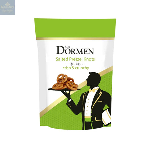 Savoury crisp and crunchy salted pretzel knots in pouch - VAT FREE Jag Couture Chocolates