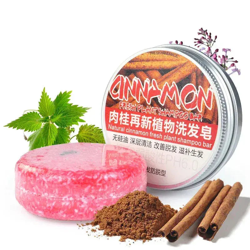 Polygonum Essence Solid Hair Darkening Soap for Men & Women