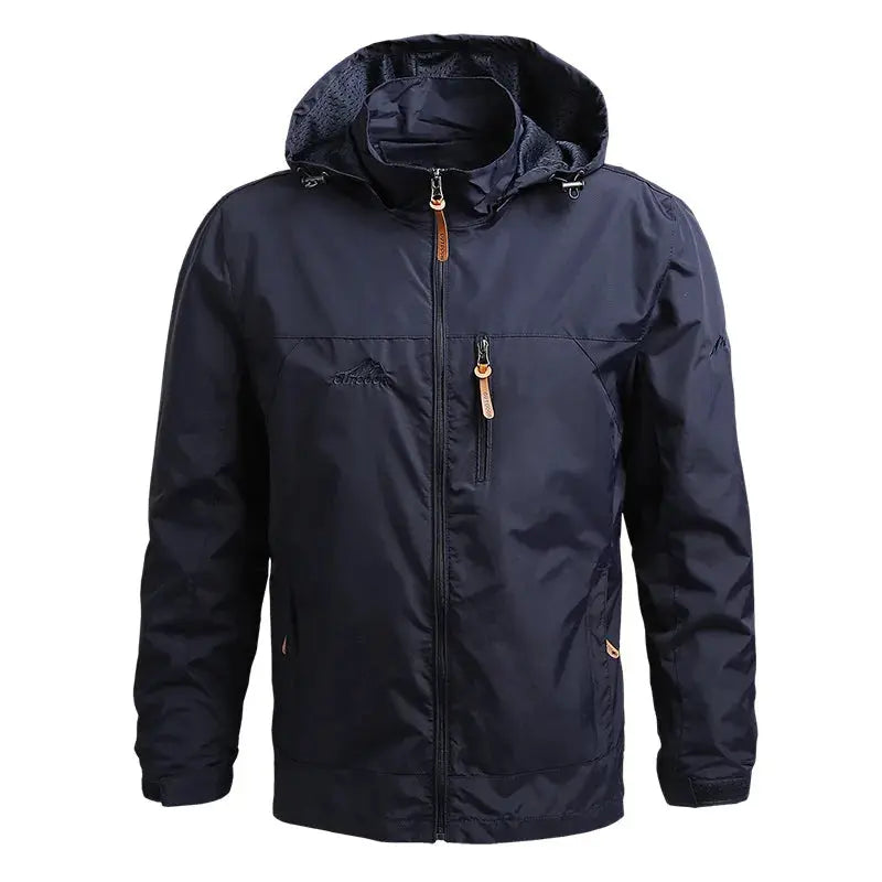 Waterproof Tactical Windbreaker Jacket – Lightweight Hooded Outdoor Gear (S-5XL)
