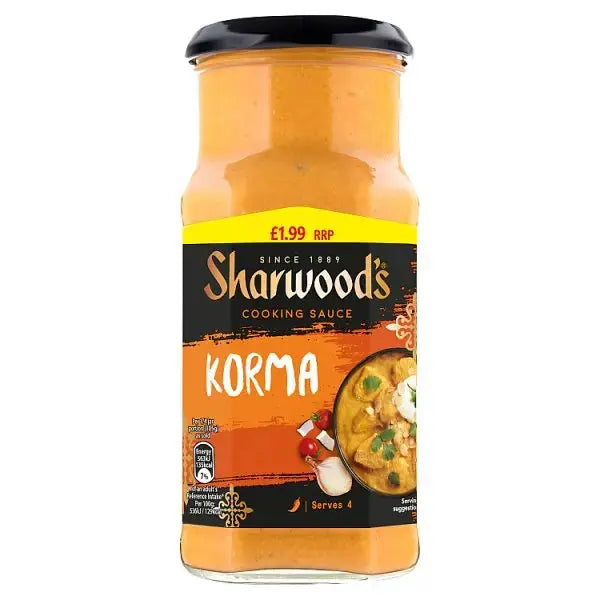 Sharwood's Korma Cooking Sauce 420g (Case of 6)