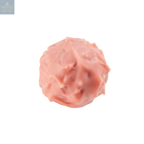 Sigyn - blush pink chocolate with Marc de Champagne flavoured dark ganache 13g - Jag Couture Chocolates