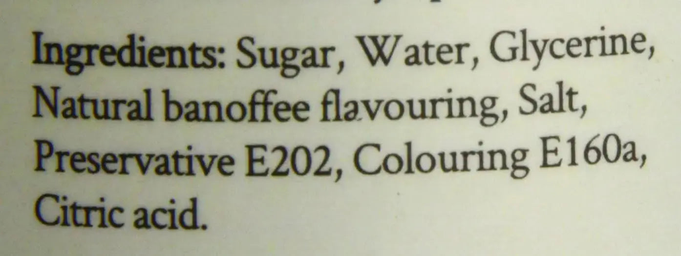 Simply Banoffee Syrup