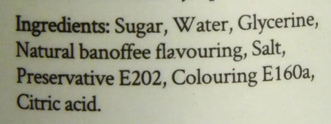 Simply Banoffee Syrup