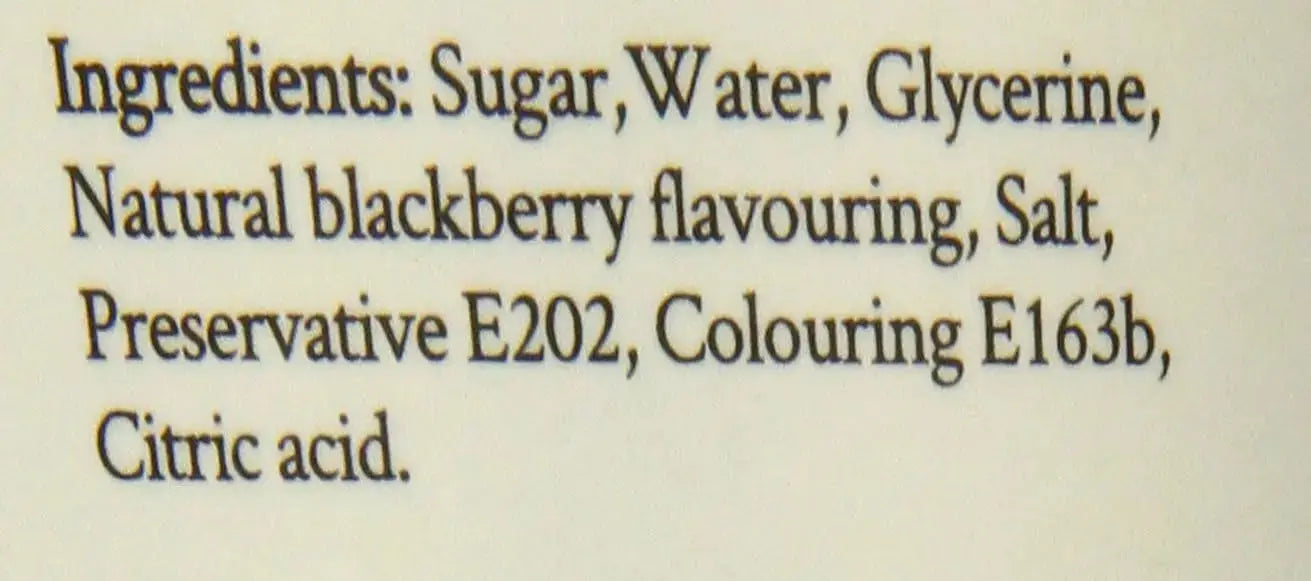 Simply Blackberry Syrup