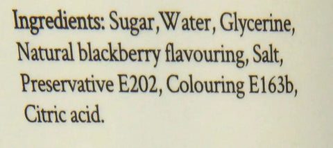 Simply Blackberry Syrup