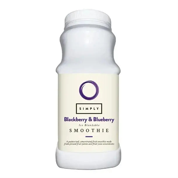 Simply Blackberry & Blueberry Smoothie