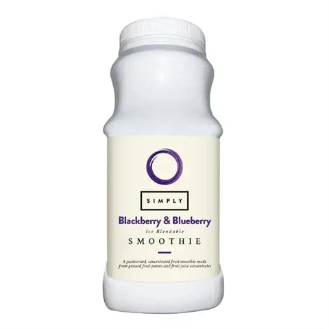 Simply Blackberry & Blueberry Smoothie