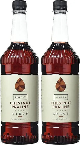 Simply Chestnut Praline Syrup