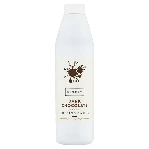 Simply Dark Chocolate Flavour Topping Sauce 1kg