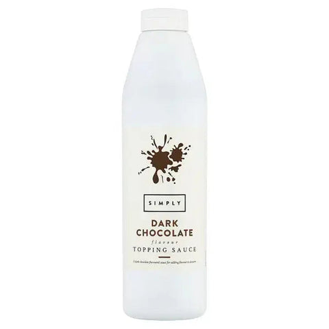 Simply Dark Chocolate Flavour Topping Sauce 1kg