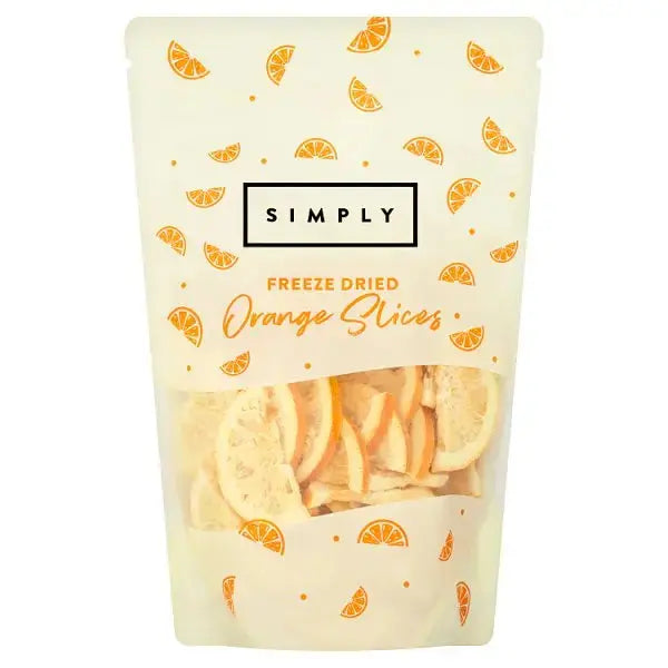 Simply Freeze Dried Orange Slices 100g